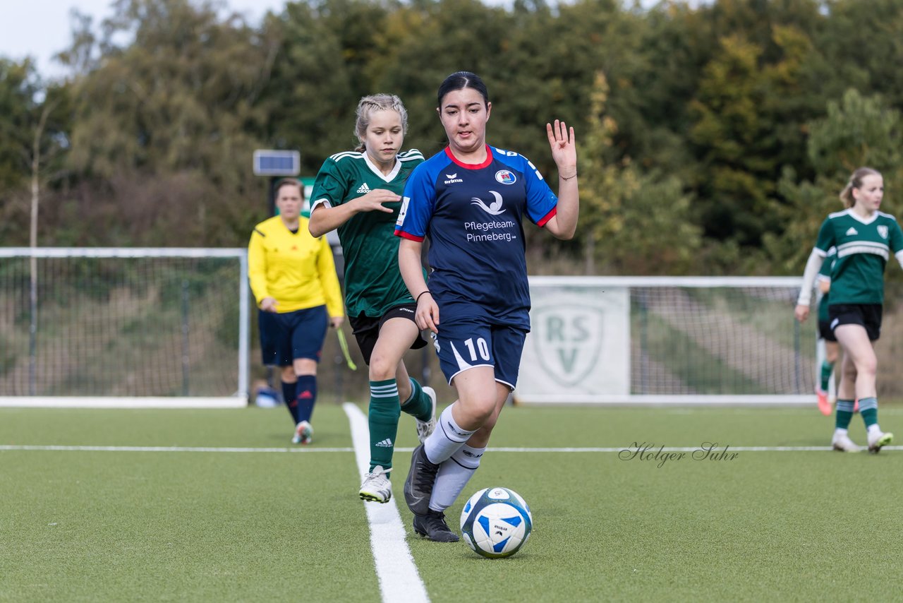 Bild 52 - wU19 Rissener SV - VfL Pinneberg : Ergebnis: 9:1